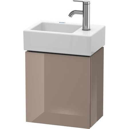 Duravit L-Cube Wall-Mounted Vanity Unit Cappuccino High Gloss LC6293L8686